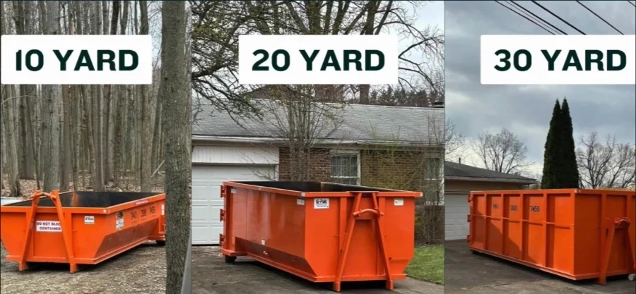 Knowing when to size up from a 10 yard dumpster for larger renovation or construction projects